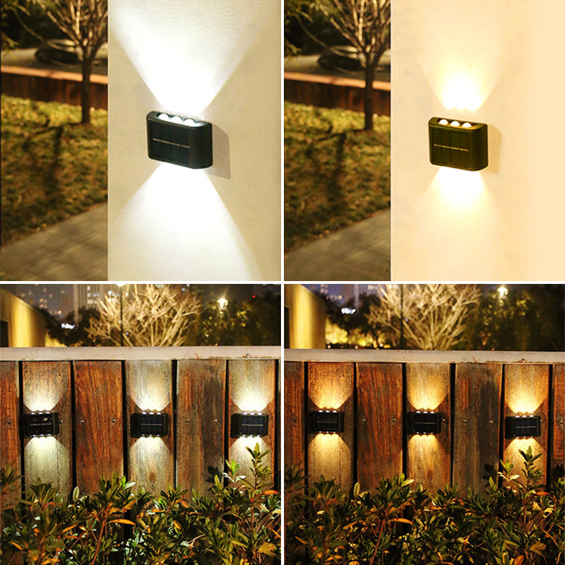 Solar LED Wandleuchte